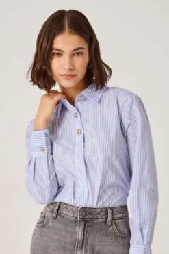 soho L/S Loose Striped Shirt*JDY New