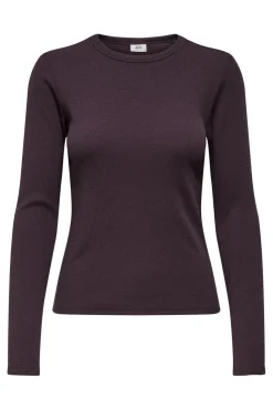 solar L/S O Neck Top Dia*JDY Outlet