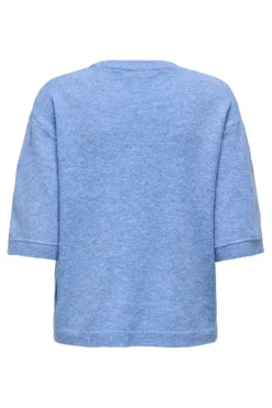 JDY sonja S/S O-Neck Pullover Knt< Strik|Bluser & Skjorter