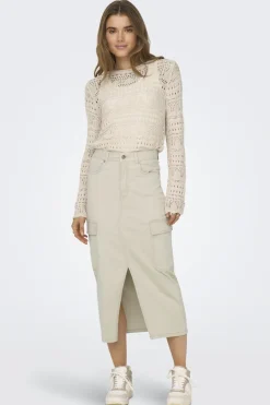 sun Lay L/S Boatneck Pullov. Knt*JDY Online