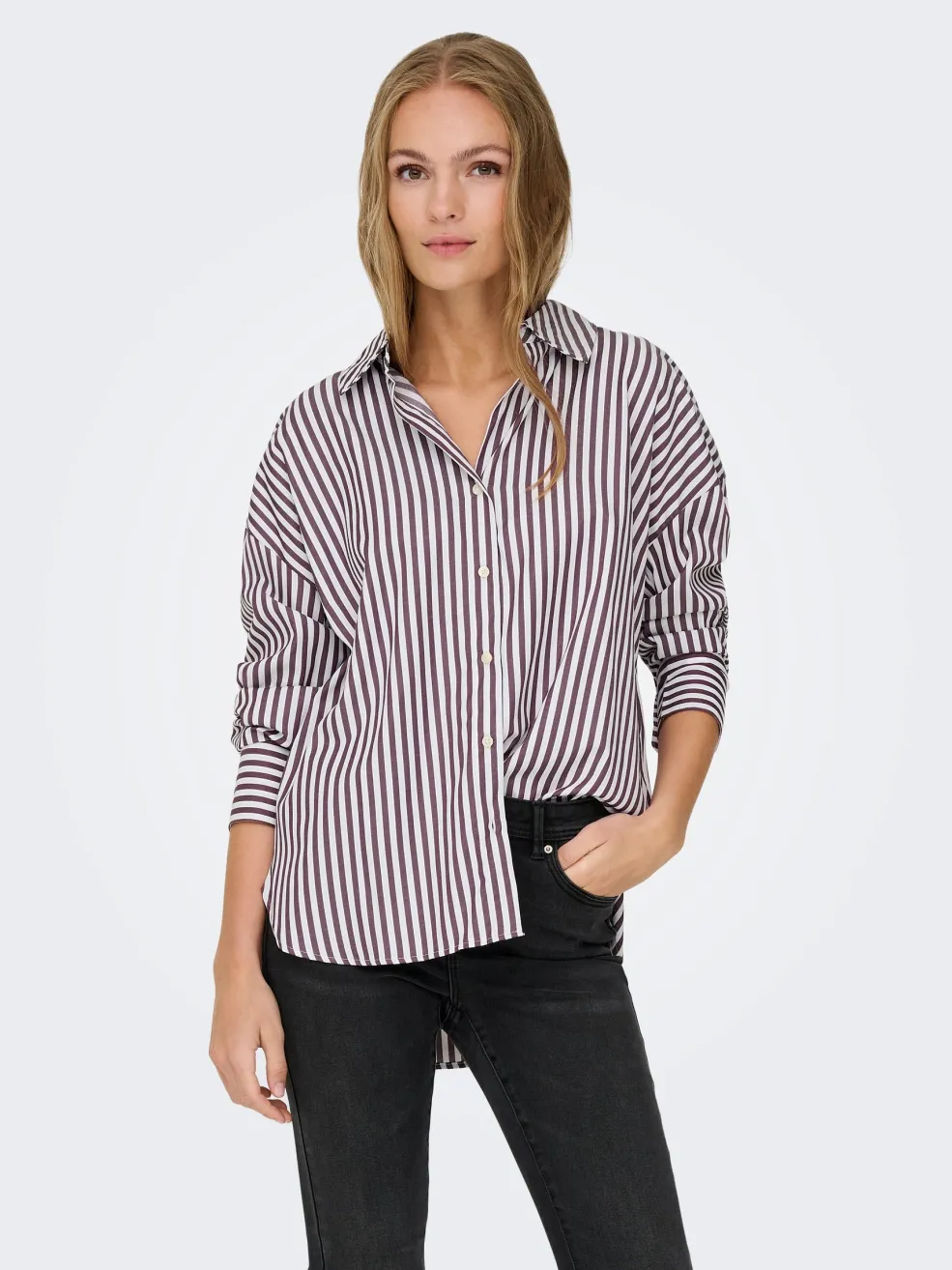 JDY vesper L/S Loose Shirt< Bluser & Skjorter|Ammevenligt Tøj