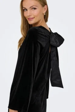 victory L/S Velvet Bow Dress*JDY Sale