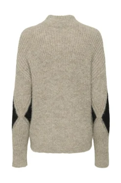 JDY viv Life L/S High Neck Pullover Knt< Strik|Bluser & Skjorter