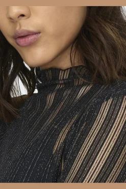 JDY vivy L/S Lurex Top< Bluser & Skjorter