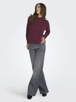 JDY zoey Life L/S Hn Raglan Pul Knt< Strik|Bluser & Skjorter