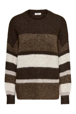 JDY zoey Life L/S On Colorblock Pull Knt< Strik|Bluser & Skjorter