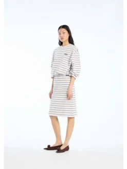 Jersey Midi Skirt 1154741810*Rotate Clearance