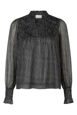 Jilliana Print Blouse 163869*Neo Noir Best