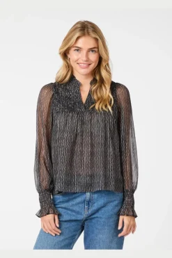 Jilliana Print Blouse 163869*Neo Noir Best