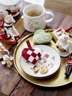 Bloomingville Jolly Tallerken, Rød, Stentøj 82058611< Ting Til Køkkenet