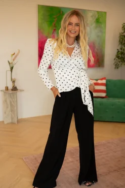 Josie Dot Blouse 167301*Valentin Studio Hot