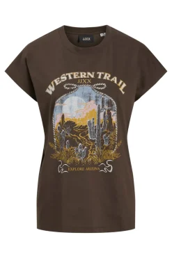 Jjxx Jxastrid Sl Boxy Print Tee< T-Shirts & Toppe