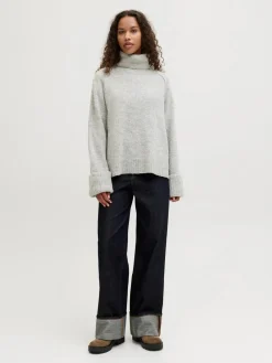 Jxellinora Raglan Roll Neck Knit Ln*Jjxx