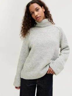 Jxellinora Raglan Roll Neck Knit Ln*Jjxx