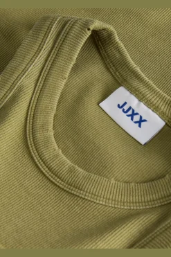 Jjxx Jxforest Str Sl Patch Rib Top< T-Shirts & Toppe