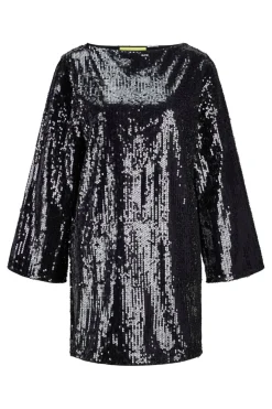 Jxizzy Sequin Ls Dress*Jjxx Outlet