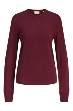 Jjxx Jxlayla Comfy Ls Crew Neck Knit Ln< Strik|Bluser & Skjorter