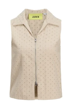 Jxselma Broderie Anglaise Zip Top*Jjxx Sale