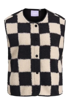 Jjxx Jxvera Check Teddy Vest< Veste