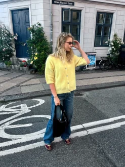 Noella Kae Ss Knit Cardigan 12940086< Cardigans