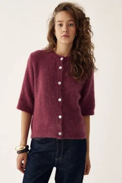 Noella Kae Ss Knit Cardigan 12940086< Cardigans