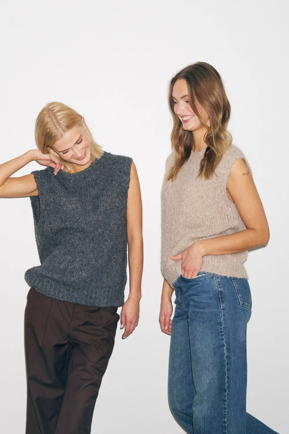 Kala Knit Vest 11162185*Noella Hot