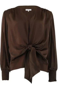 Continue Karina Satin Wrap 14974< Bluser & Skjorter