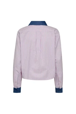 Karinacc Stripe Mix Shirt 45006*Co´Couture Sale