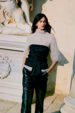 Second Female Karla Knit SS 59913< Strik|Bluser & Skjorter