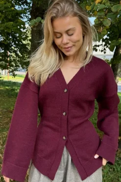 BYIC Karmaic Fitted Cardigan H095-3< Bluser & Skjorter|Strik