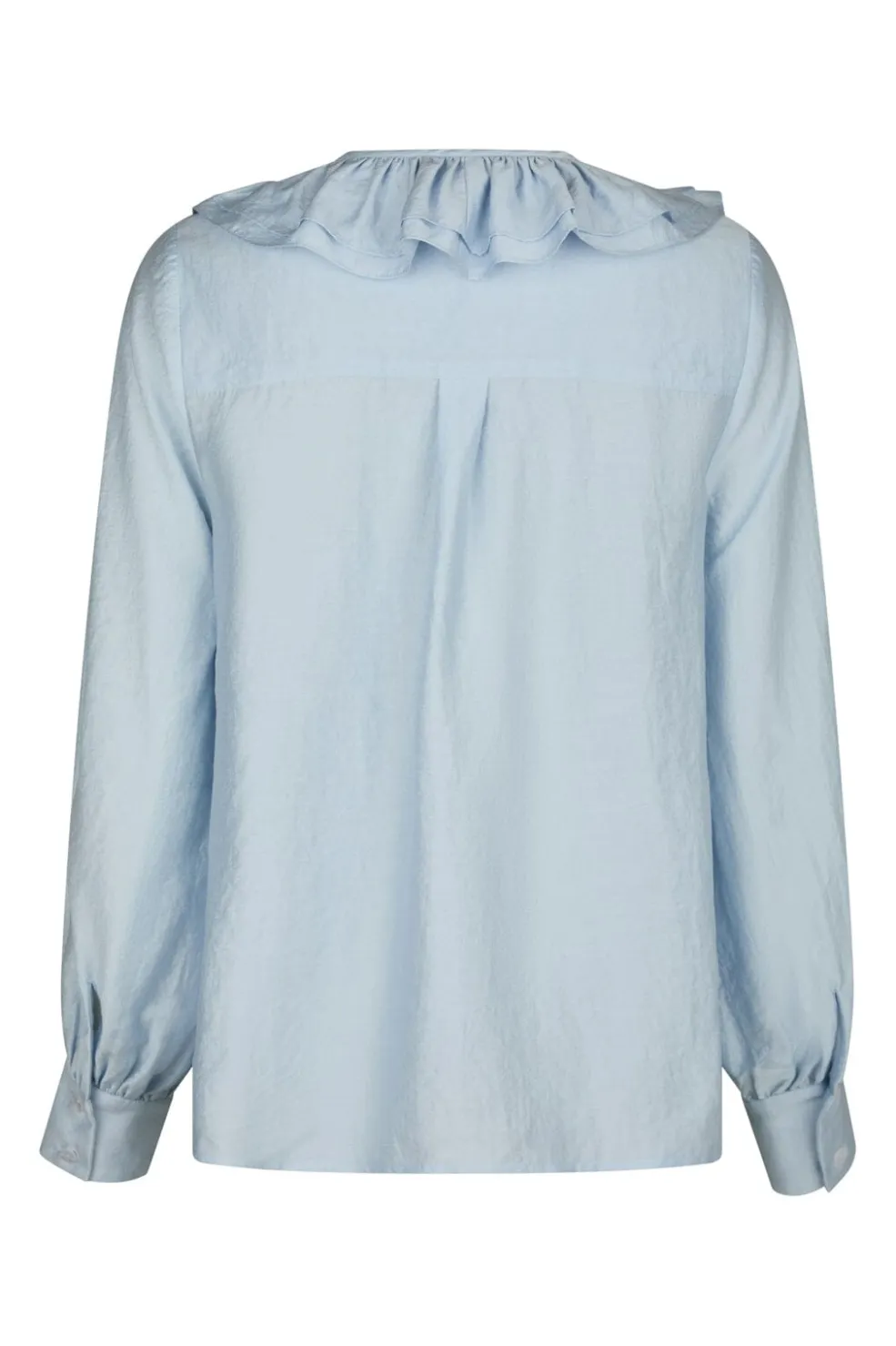 Katarina Crepe Ruffle Blouse 166497*Neo Noir Best