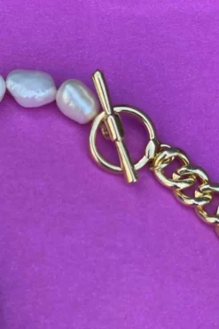 Kæde Perler & Forgyldt*Mellow Moon Discount