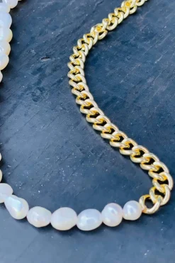 Kæde Perler & Forgyldt*Mellow Moon Discount