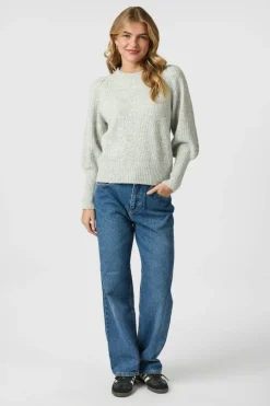 Neo Noir Kelsey Knit Blouse 164539< Bluser & Skjorter