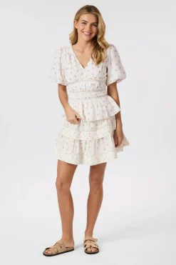 Neo Noir Kenia Fleurie Skirt 292< Nederdele