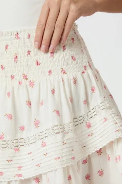 Neo Noir Kenia Fleurie Skirt 292< Nederdele