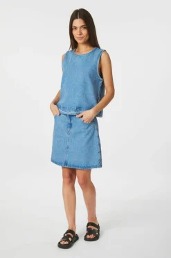 Neo Noir Kessia Braid Skirt 165509< Sæt 🛍️|Nederdele