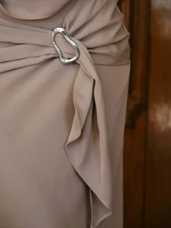 Kit Dull Sateen Skirt 165565*Neo Noir Outlet