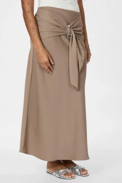 Kit Dull Sateen Skirt 165565*Neo Noir Outlet