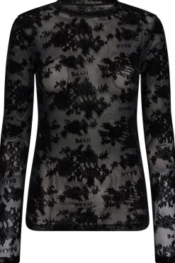 Hype The Detail Lace Blouse 850-14< Bluser & Skjorter
