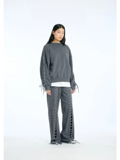 Lacing Sweatpants 1143891205*Rotate Best