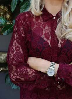 Liberte Lacy Ls Shirt 22270< Sæt 🛍️|Bluser & Skjorter