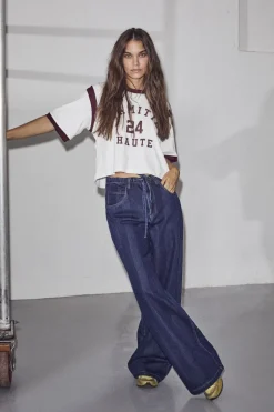 Haute L'Amitié L'Amitié Loose Team Tee HL10013< T-Shirts & Toppe