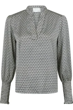 Neo Noir Landa Graphic Pattern Blouse< Bluser & Skjorter