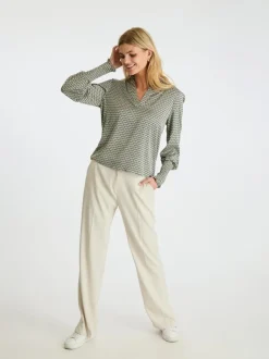 Neo Noir Landa Graphic Pattern Blouse< Bluser & Skjorter