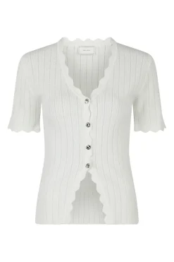 Larifa Stitch Knit Tee 165311*Neo Noir Best