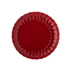 Latina Tallerken, Rød, Stentøj 82061930*Bloomingville New