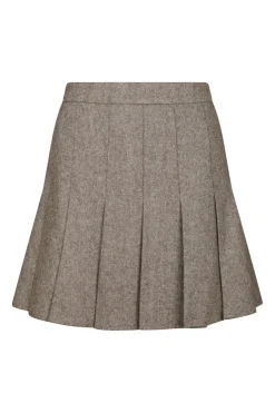 Neo Noir Laurina Herringbone Skirt 165879< Sæt 🛍️|Nederdele