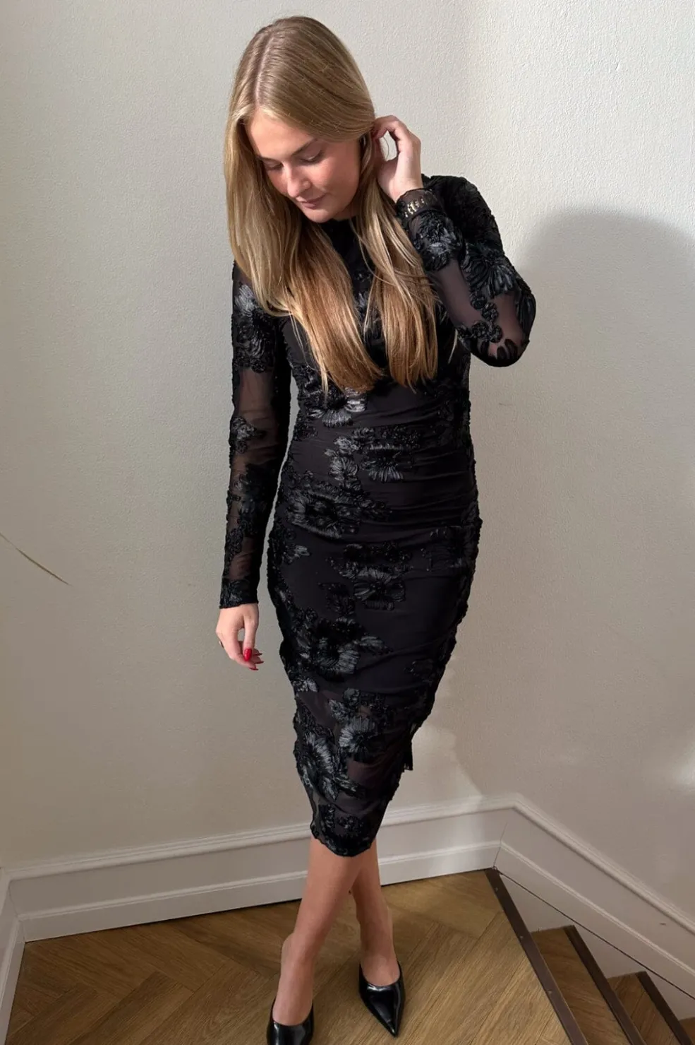 Noella Lavinia L/S Dress 13500002< Kjoler