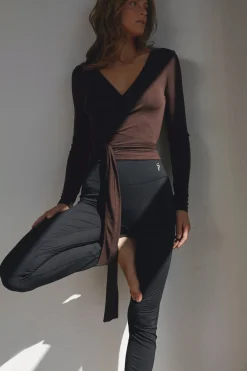 Sisters Point Lay-Wrap 19282< Træningstøj|Bluser & Skjorter